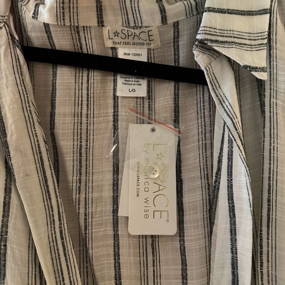 L*Space Summer Nights Stripe Daydream Tunic - Picture 4 of 5